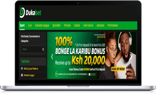 Dukabet Kenya mobile platform